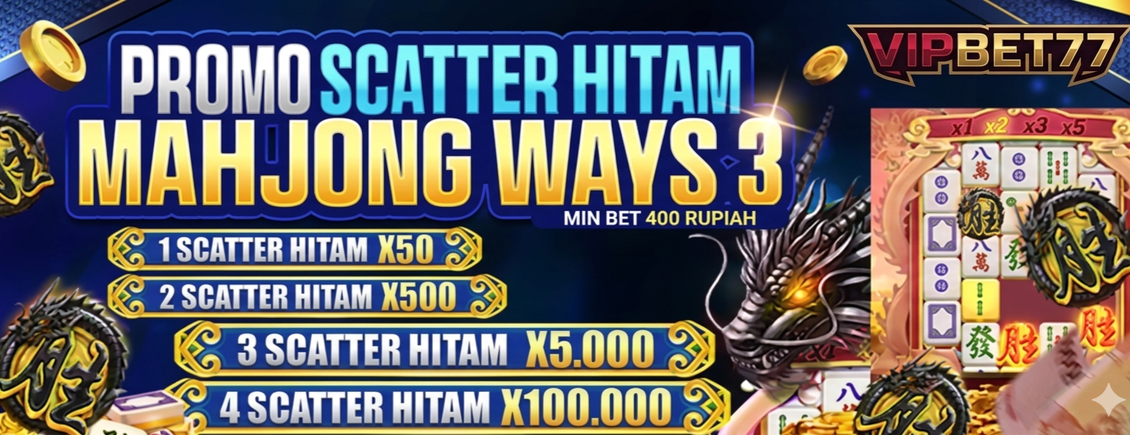WELCOME TO VIPBET77 promo