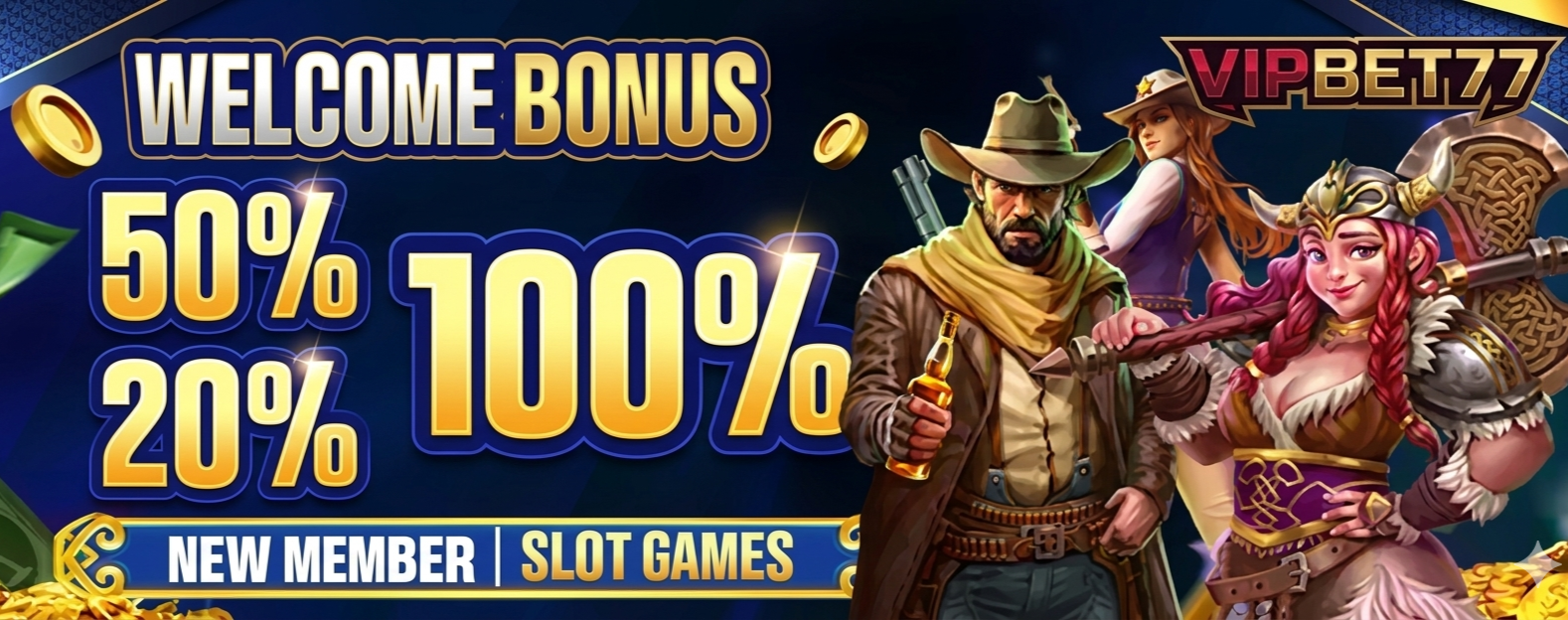 WELCOME TO VIPBET77 promo